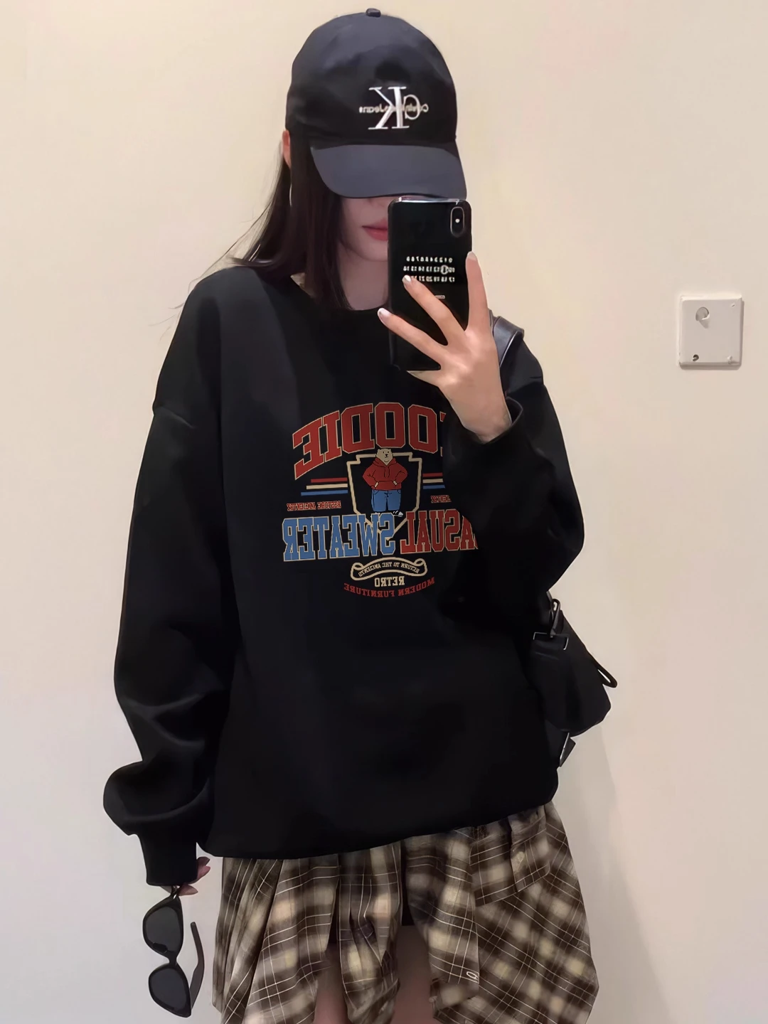 plus Size Fleece Lined round Neck Sweatshirt Women's Autumn Winter Loose Casual Thick Long Sleeve Top Korean Style Streetwear
plus Size Fleece Lined round Neck Sweatshirt Women's Autumn Winter Loose Casual Thick Long Sleeve Top Korean Style Streetwear