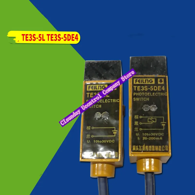 new original Feiling sensor to shoot type photoelectric switch NPN usually open square sensor TE3S-5LTE3S-5DE4
new original Feiling sensor to shoot type photoelectric switch NPN usually open square sensor TE3S-5LTE3S-5DE4