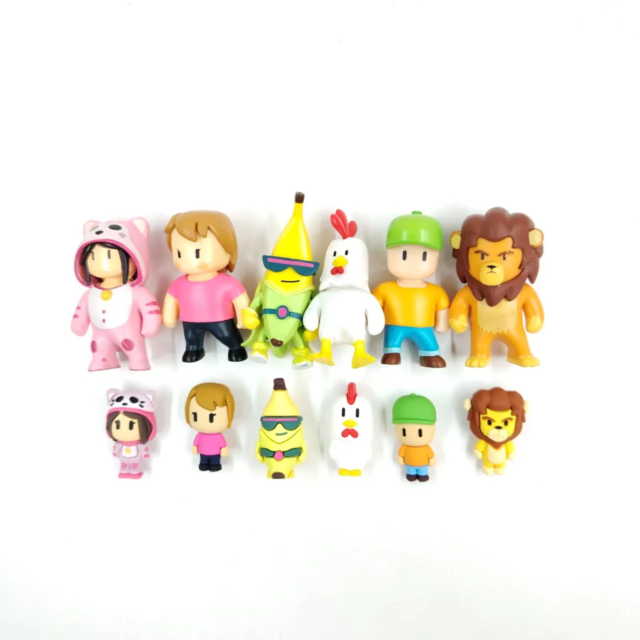 6 Styles of Stumble Guys and Babies Can Choose Style 2 Inch Figures and 1 Inch Baby Figures Funny Game Figure Collection Toys
6 Styles of Stumble Guys and Babies Can Choose Style 2 Inch Figures and 1 Inch Baby Figures Funny Game Figure Collection Toys