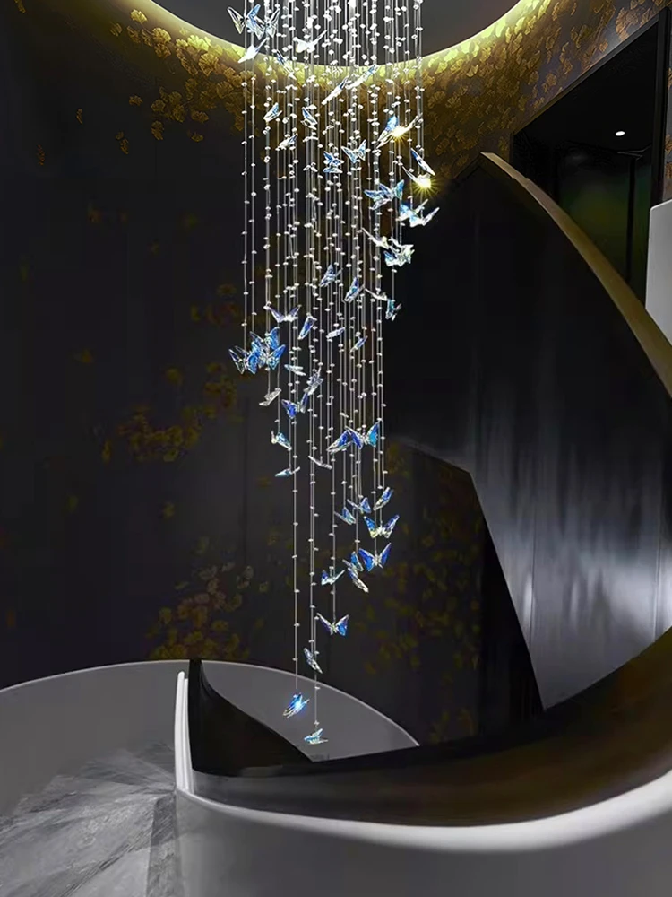 Modern home decoration crystal chandelier, stair Pendant lamp, living room Pendant lights, interior lighting
Modern home decoration crystal chandelier, stair Pendant lamp, living room Pendant lights, interior lighting