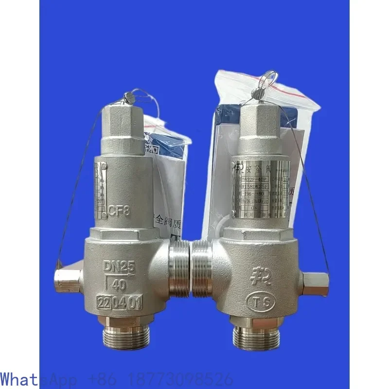 Sichuan Jianyang Ruifeng Низкотемпературный клапан DA22F-25P/40P Предохранительный клапан из нержавеющей стали Резервуар для хранения Трубопроводный предохранительный клапан
Sichuan Jianyang Ruifeng Низкотемпературный клапан DA22F-25P/40P Предохранительный клапан из нержавеющей стали Резервуар для хранения Трубопроводный предохранительный клапан