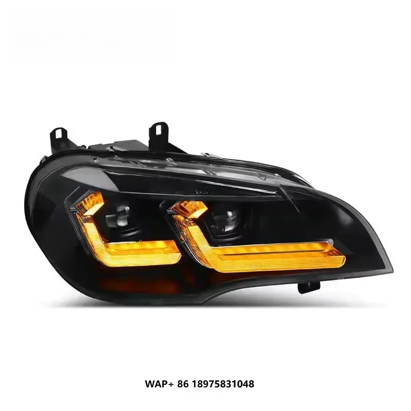 SJC New Style Headlight for X5 E70 2008-2013 LED Headlight Daytime Running Light Car Lamp for Car Accessories
SJC New Style Headlight for X5 E70 2008-2013 LED Headlight Daytime Running Light Car Lamp for Car Accessories