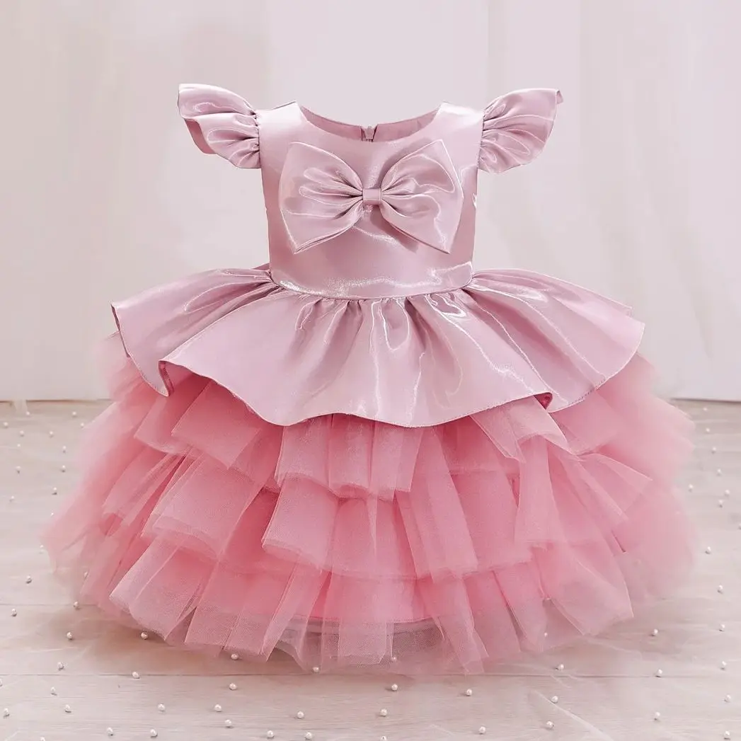 HETISO Girl Princess Dresses Cute Bow Elegant Fly Sleeve Kids New Year Birthday Party Wedding Ball Gown 1-5 Years
HETISO Girl Princess Dresses Cute Bow Elegant Fly Sleeve Kids New Year Birthday Party Wedding Ball Gown 1-5 Years