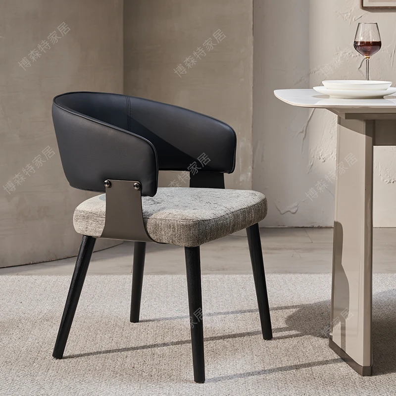 Italian Minimalist Dining Chairs Leather Modern Minimalist Designer Dining Chairs Vintage Trendy Muebles De Cocina Furniture
Italian Minimalist Dining Chairs Leather Modern Minimalist Designer Dining Chairs Vintage Trendy Muebles De Cocina Furniture