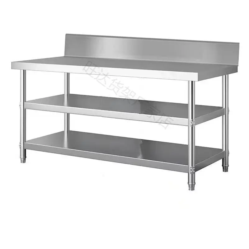Thickened stainless steel kitchen 304 worktable rack gas stove cutting vegetables two layers three layers operation table water
Thickened stainless steel kitchen 304 worktable rack gas stove cutting vegetables two layers three layers operation table water