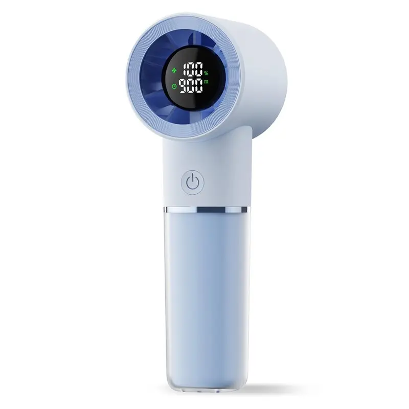ASWUT-Handheld Portable Fan 6-Speed Powerful Mini Personal Fan Rechargeable Battery Pocket Turbo Fan With Smart LED Display
ASWUT-Handheld Portable Fan 6-Speed Powerful Mini Personal Fan Rechargeable Battery Pocket Turbo Fan With Smart LED Display