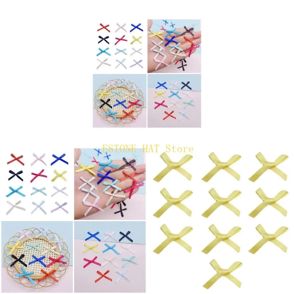 49MF 10 Pcs Tiny Colorful Bows For DIY Hair Clip for Sewing Barrette Accessories 
49MF 10 Pcs Tiny Colorful Bows For DIY Hair Clip for Sewing Barrette Accessories
