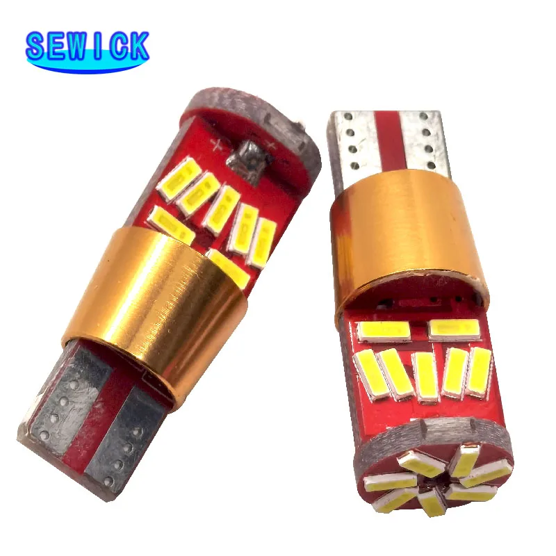 100xT10 4014 21LED Door Lights Side Marker Light Bulb License Plate Light Canbus No Error Free Side Light 194 168 W5W Nonpolar
100xT10 4014 21LED Door Lights Side Marker Light Bulb License Plate Light Canbus No Error Free Side Light 194 168 W5W Nonpolar
