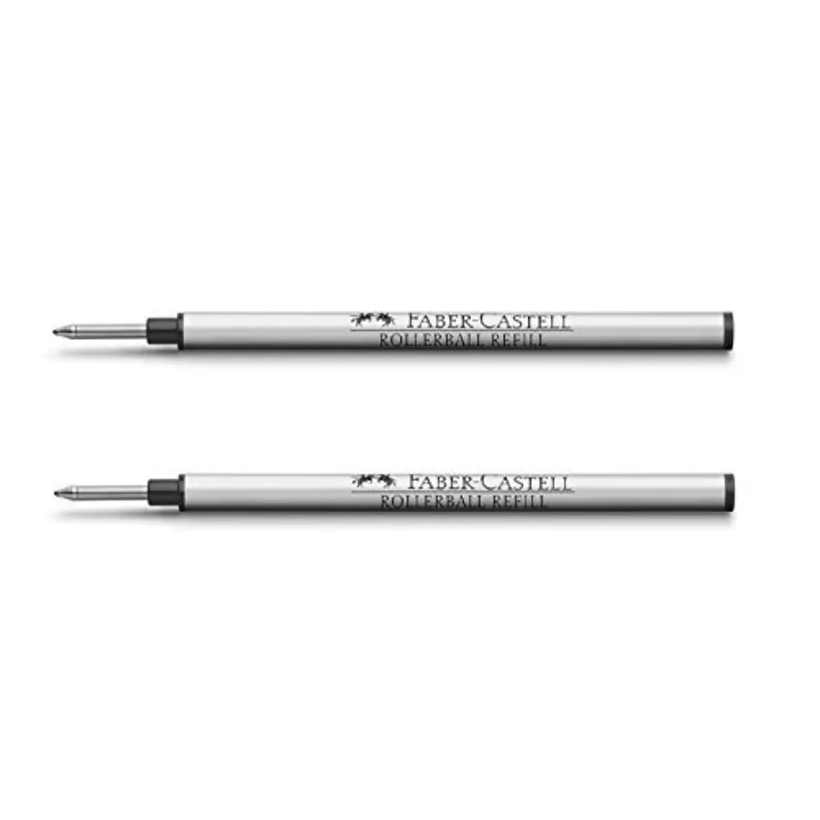 Graf Von Faber Castell Rollerball Pen Refill Black Pack of 2
Graf Von Faber Castell Rollerball Pen Refill Black Pack of 2