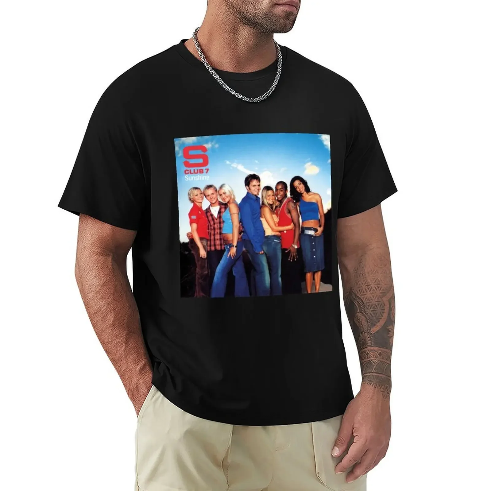 S Club 7 Sticker T-shirt vintage clothes plain quick drying mens graphic t-shirts funny
S Club 7 Sticker T-shirt vintage clothes plain quick drying mens graphic t-shirts funny