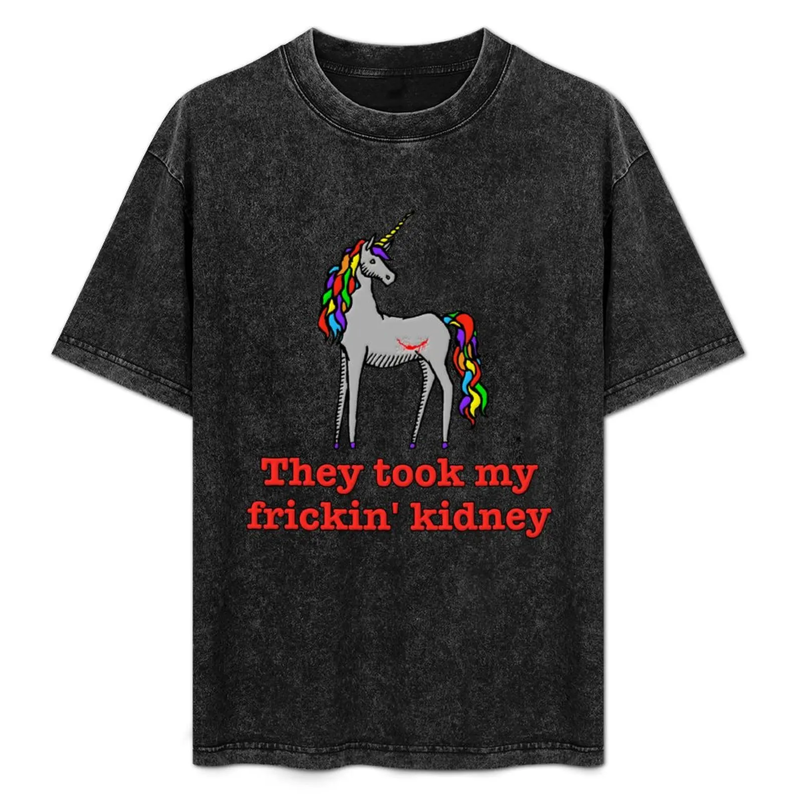 Charlie Unicorn They Took My Frickin' Kidney T-Shirt Daily Casual Short Sleeve Tee Shirt
Charlie Unicorn They Took My Frickin' Kidney T-Shirt Daily Casual Short Sleeve Tee Shirt