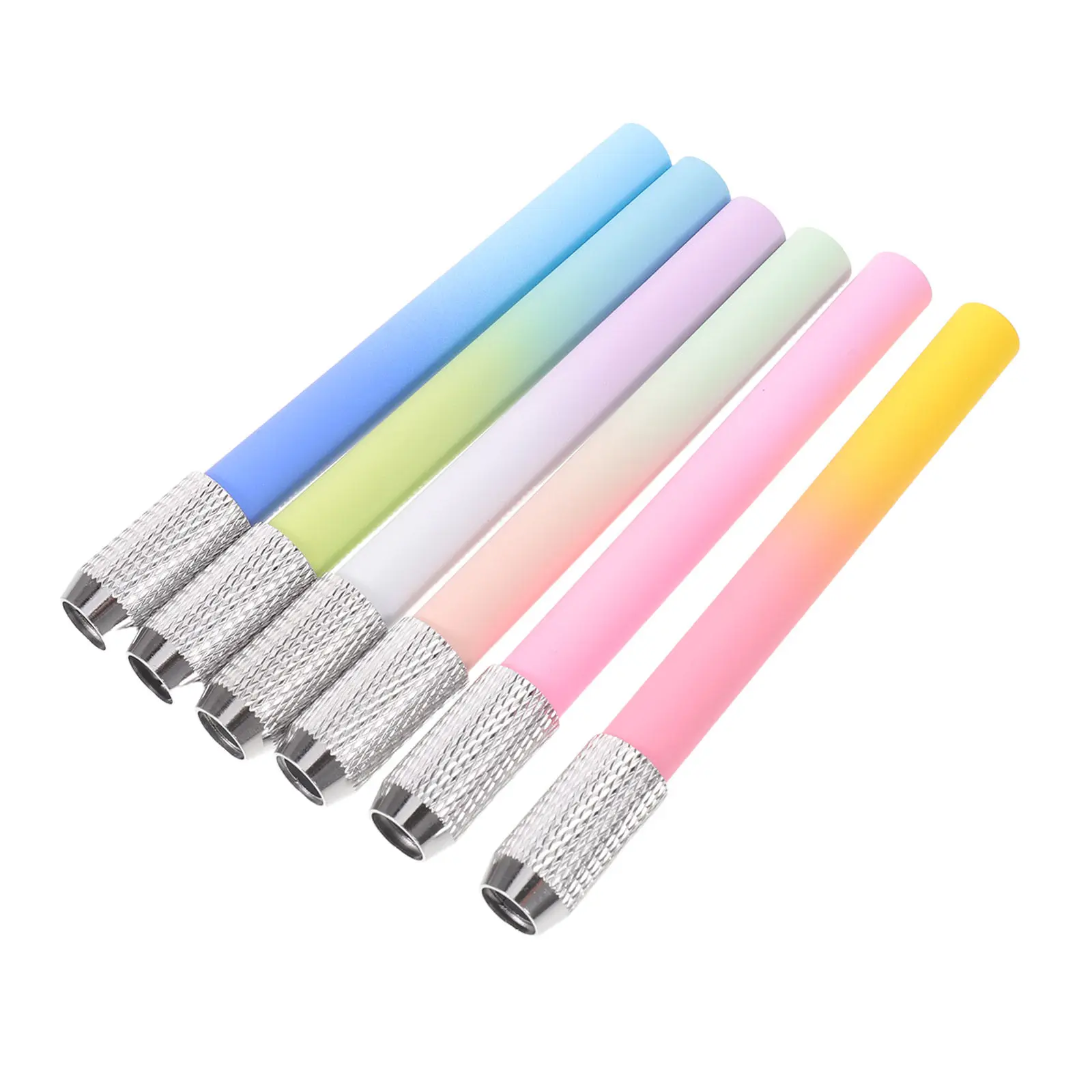 6Pcs Artist Pencil Extender for Colored Pencils Short Sketch Pencils Office School Studio Use Ergonomic Grip Extend Life
6Pcs Artist Pencil Extender for Colored Pencils Short Sketch Pencils Office School Studio Use Ergonomic Grip Extend Life