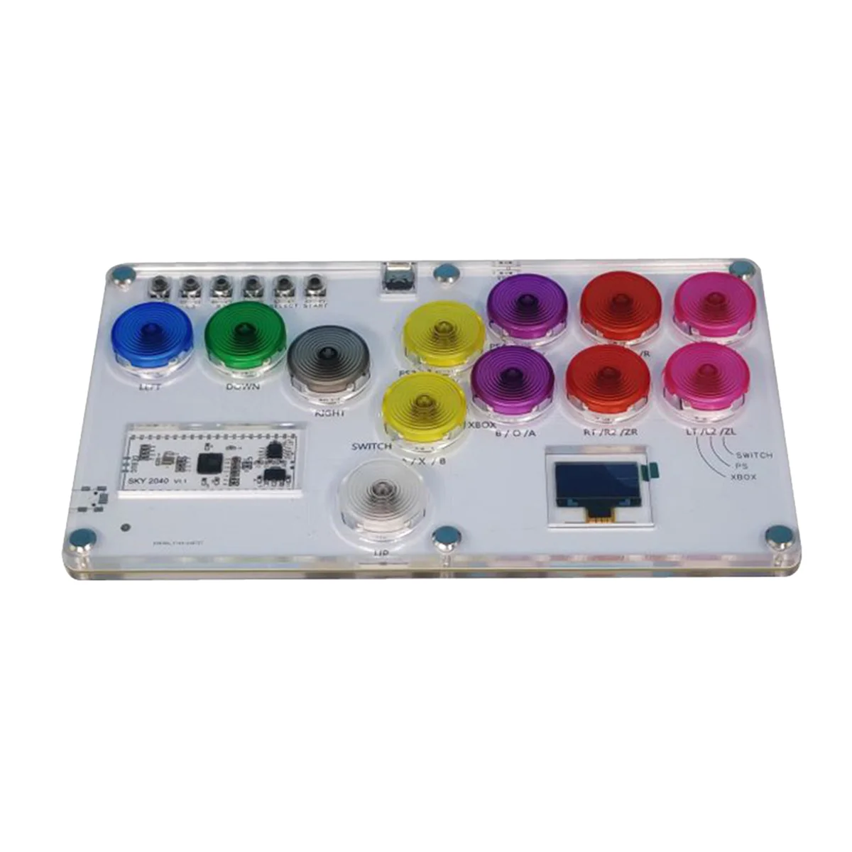ATP-RP2040 Joystick Fighting Keyboard for 6 Tekken Game Covered Punk for Joystick
ATP-RP2040 Joystick Fighting Keyboard for 6 Tekken Game Covered Punk for Joystick