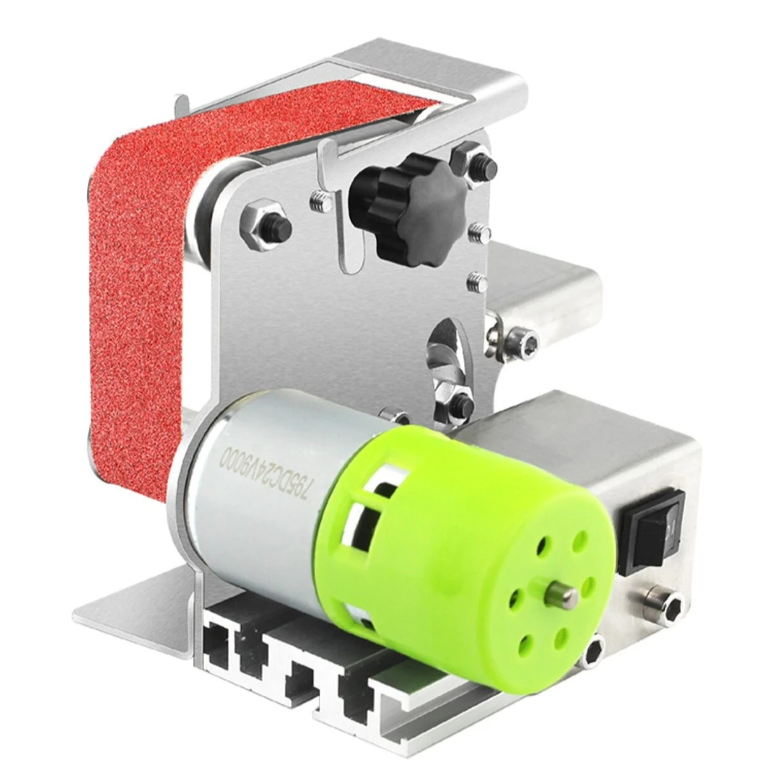110-240V 775 Mini Electric Belt Sander 4 Axis Adjustable Speed DIY Handheld Knife Sharpening Grinding Machine Tool
110-240V 775 Mini Electric Belt Sander 4 Axis Adjustable Speed DIY Handheld Knife Sharpening Grinding Machine Tool
