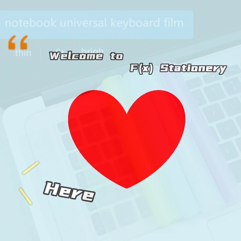 1PC Universal Keyboard Cover For 12"-17"Laptop Notebook Keyboard Film Computers Silicone Waterproof Keyboard Protector Skin-F(x)
1PC Universal Keyboard Cover For 12"-17"Laptop Notebook Keyboard Film Computers Silicone Waterproof Keyboard Protector Skin-F(x)