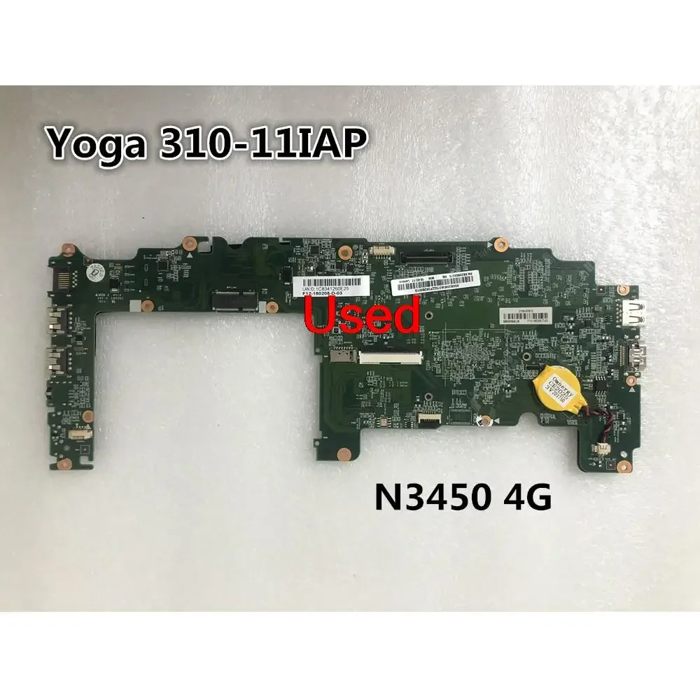 Используется для Lenovo ideapad Yoga 310-11IAP, материнская плата для ноутбука, процессор N3450, 4G RAM FRU 5B20M36375
Используется для Lenovo ideapad Yoga 310-11IAP, материнская плата для ноутбука, процессор N3450, 4G RAM FRU 5B20M36375
