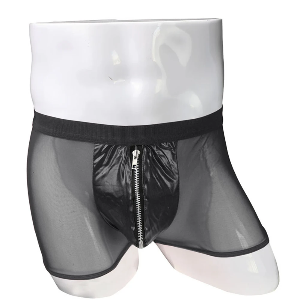 Sexy Mens Meshshorts Low Rise Zip-up Briefs Trunk See Through Shorts Erotic Underwear Lingerie Nightwear Clubwear
Sexy Mens Meshshorts Low Rise Zip-up Briefs Trunk See Through Shorts Erotic Underwear Lingerie Nightwear Clubwear