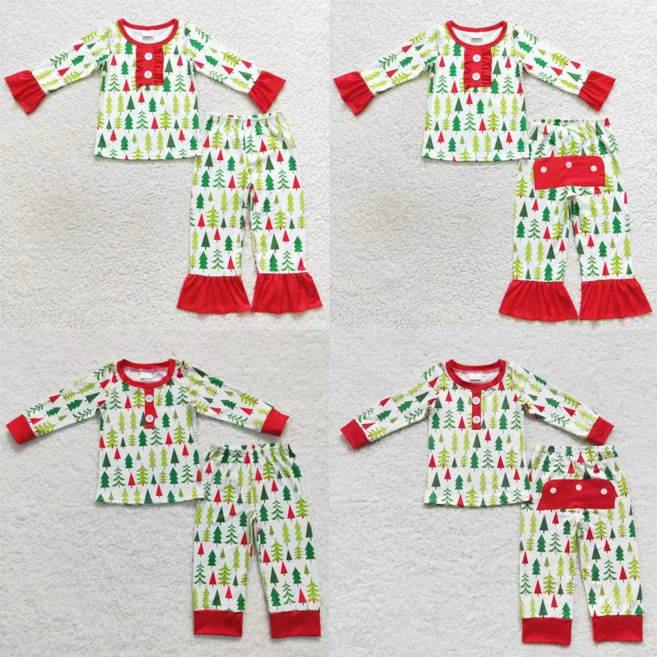 Children Christmas Sleepwear Matching Boy Girl Long Sleeves Tree Shirt Set T-shirt Tee Pants Kids Outfit Pajamas Night-clothes
Children Christmas Sleepwear Matching Boy Girl Long Sleeves Tree Shirt Set T-shirt Tee Pants Kids Outfit Pajamas Night-clothes