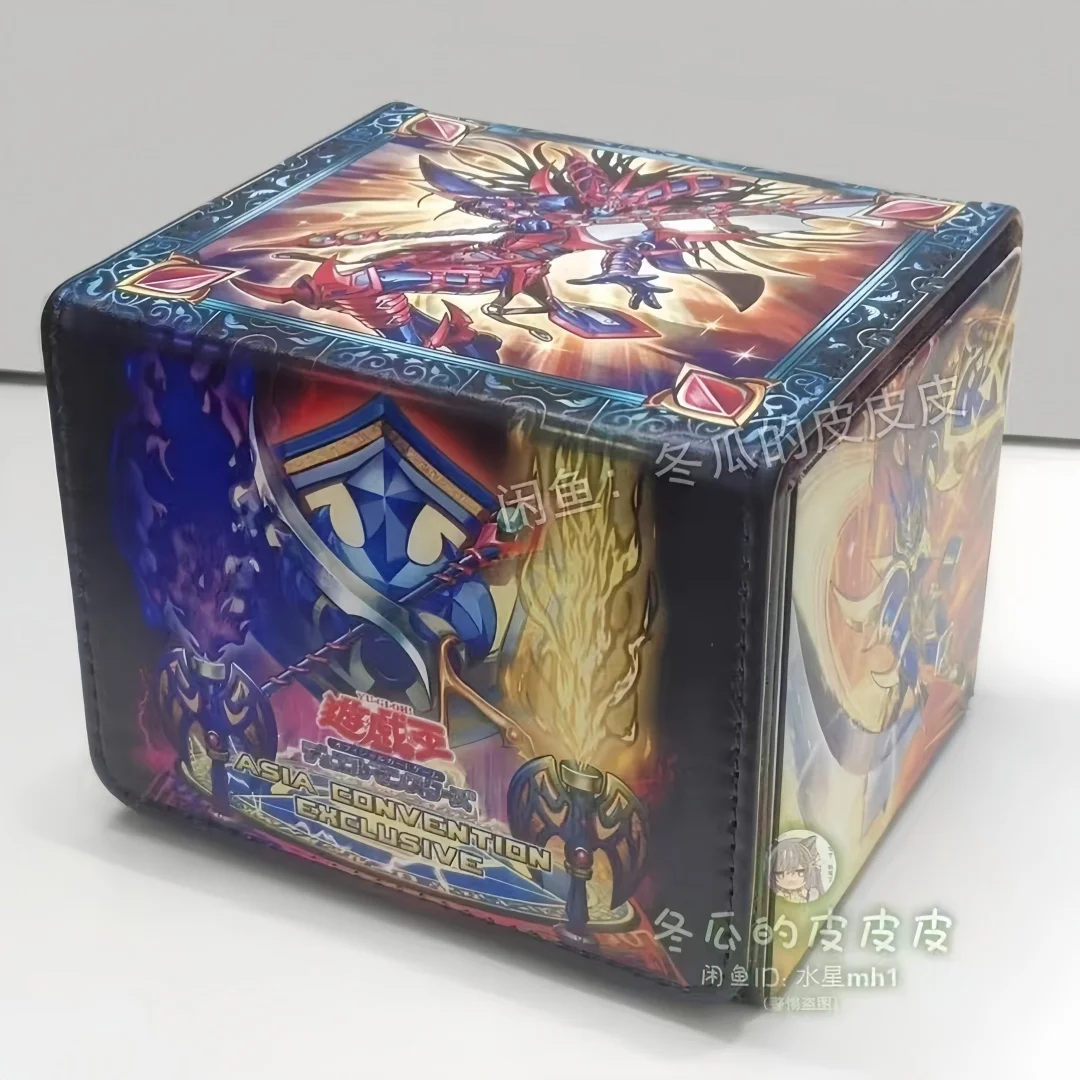 Yu-Gi-Oh! Black Luster Soldier-Soldier of Light and Darkness Magnetic Leather Card Box PTCG WS Game Collection Card Storage Box
Yu-Gi-Oh! Black Luster Soldier-Soldier of Light and Darkness Magnetic Leather Card Box PTCG WS Game Collection Card Storage Box