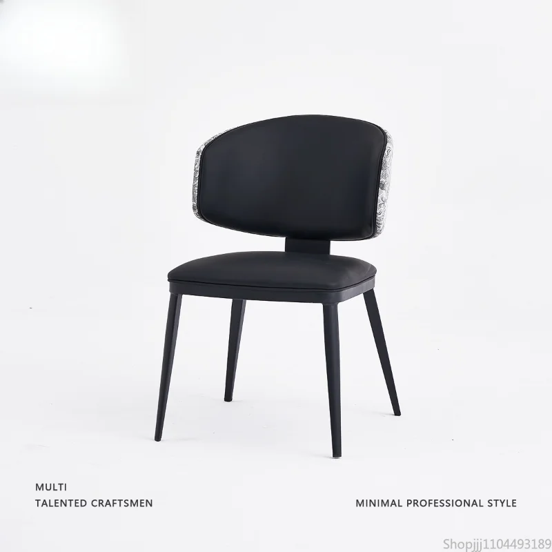 Italian Minimalist Dining Chair - Designer Upholstered Backrest, Modern Premium Elegance
Italian Minimalist Dining Chair - Designer Upholstered Backrest, Modern Premium Elegance
