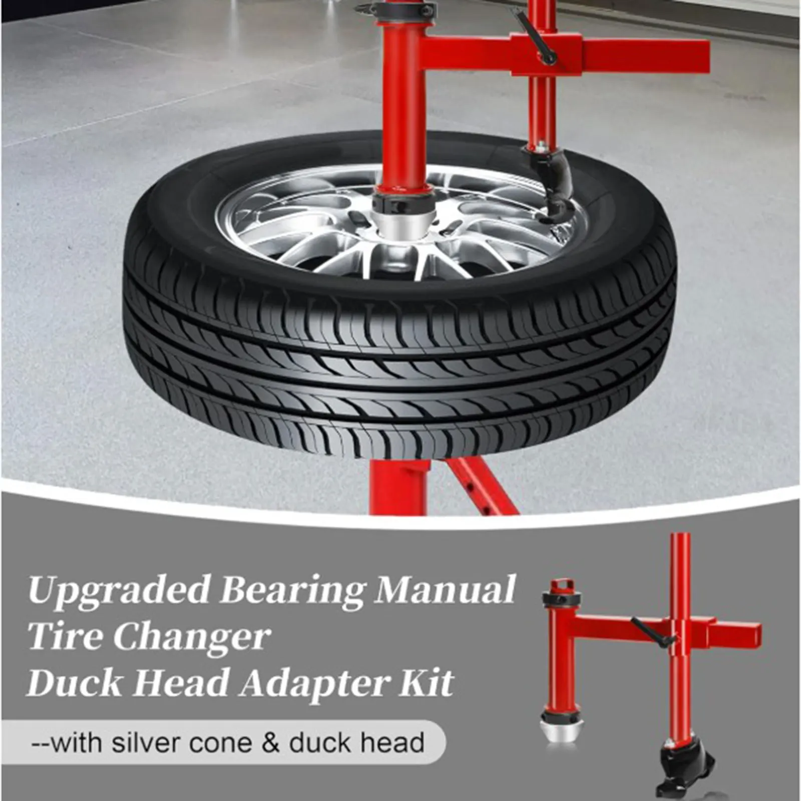 Manual Tire Changer Duck Head Adapter Kit Steel High Performance Sturdy Labor Saving Tire Changer Fit Most Car Tires Breaker Too
Manual Tire Changer Duck Head Adapter Kit Steel High Performance Sturdy Labor Saving Tire Changer Fit Most Car Tires Breaker Too