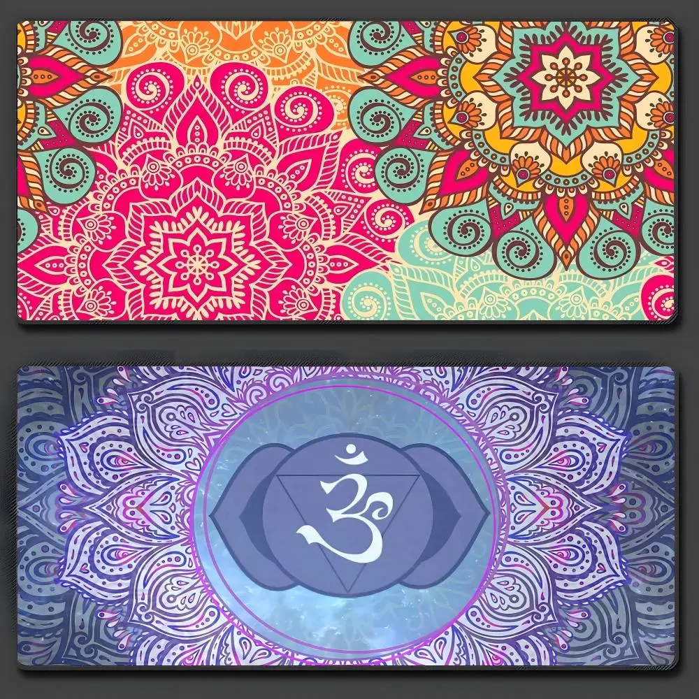 Mandala Chakra Mouse Pad Large Anti-Slip Rubber Gaming MousePad Durable Desk Pad Thick Seam Edge Suitable For Office And Gaming
Mandala Chakra Mouse Pad Large Anti-Slip Rubber Gaming MousePad Durable Desk Pad Thick Seam Edge Suitable For Office And Gaming