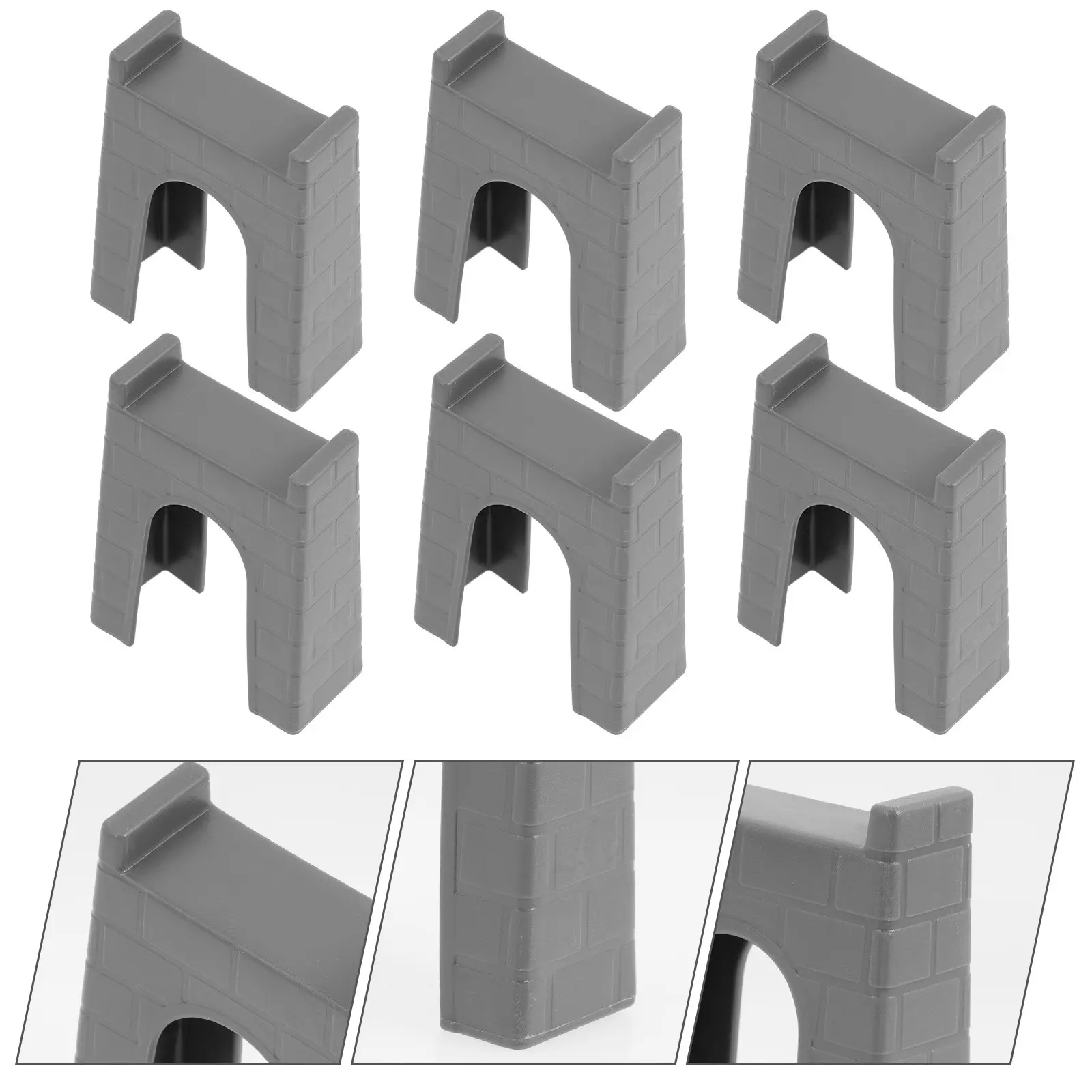 6Pcs Train Bridge Pier Kids High Level Blocks Railway Accessories Track Supports for Rebuild Layouts Pretend Play Fun
6Pcs Train Bridge Pier Kids High Level Blocks Railway Accessories Track Supports for Rebuild Layouts Pretend Play Fun