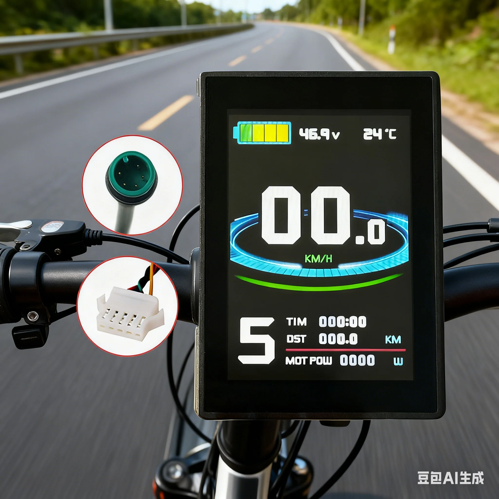 Hot Sales Electric Bicycle Display Screen Black For KT-LCD8SU 24V-48V SM/Waterproof Connector Electric Bicycle Replacement Parts
Hot Sales Electric Bicycle Display Screen Black For KT-LCD8SU 24V-48V SM/Waterproof Connector Electric Bicycle Replacement Parts