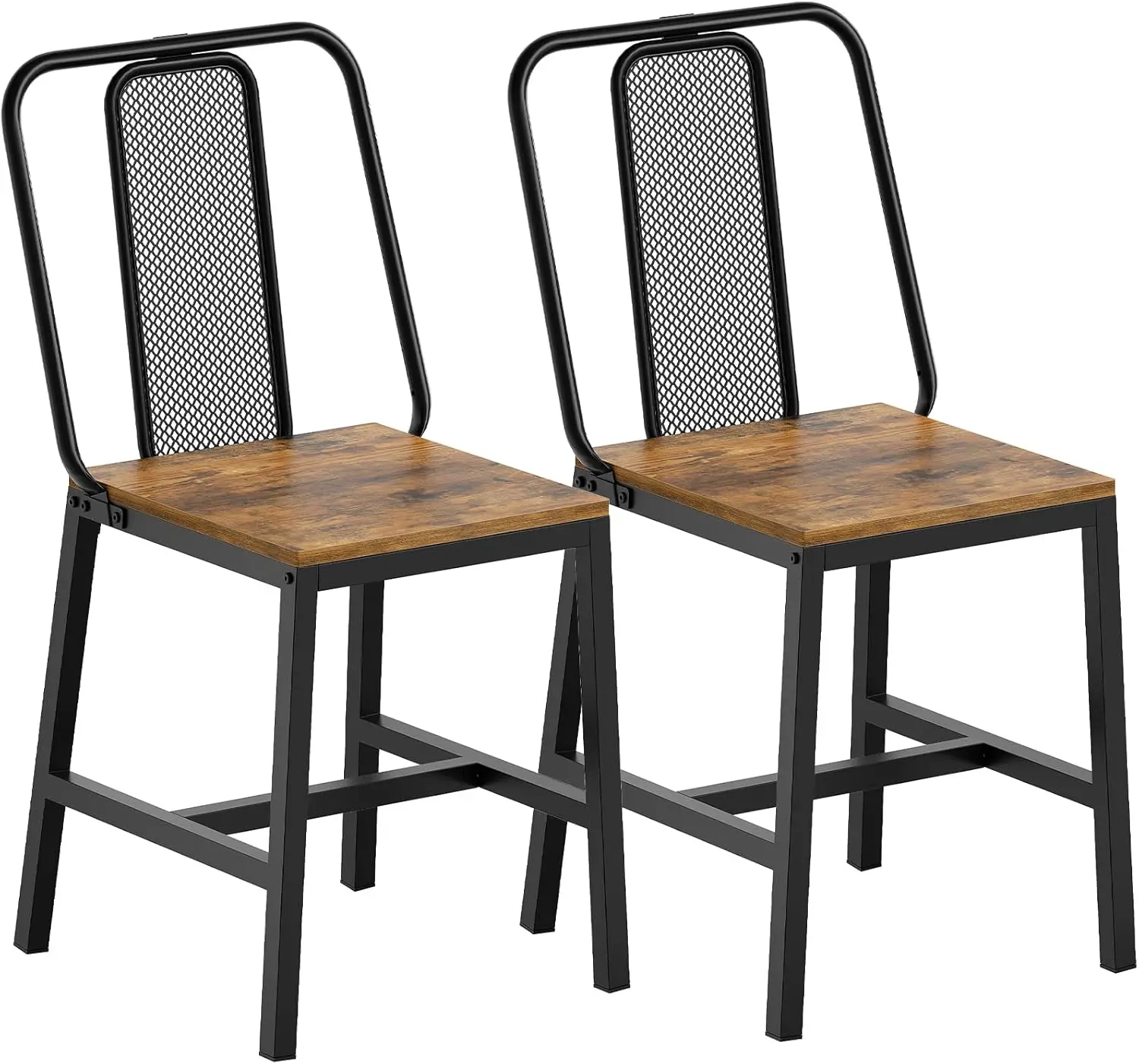 Dining Chairs, Kitchen Chairs Set Of 2, Wooden Dining Chairs With Ba Support, For Living Room, Dining Room, Kitchen, Rustic
Dining Chairs, Kitchen Chairs Set Of 2, Wooden Dining Chairs With Ba Support, For Living Room, Dining Room, Kitchen, Rustic