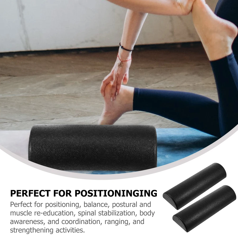 Yoga Semicircle Foam Roller Black Semicircle Muscle Relaxation Roller Foam Columns Muscle Massage Fitness
Yoga Semicircle Foam Roller Black Semicircle Muscle Relaxation Roller Foam Columns Muscle Massage Fitness