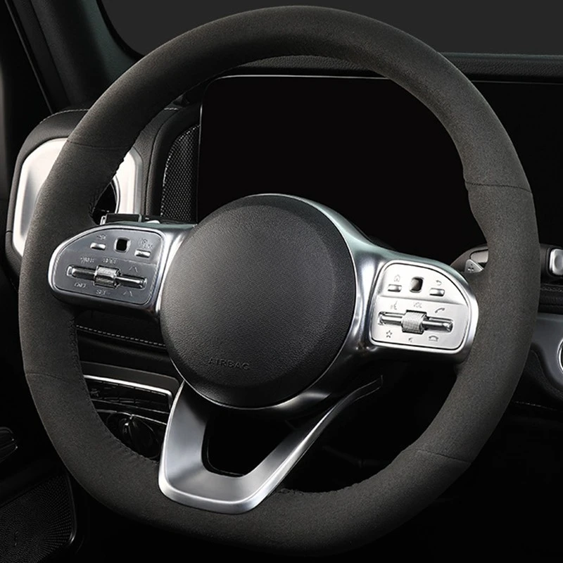 Car Steering Wheel Cover Car Accessories Suede Leather For Mercedes-Benz A-Class W177 C-Class W205 E-Class W213 S-Class W222 GLC
Car Steering Wheel Cover Car Accessories Suede Leather For Mercedes-Benz A-Class W177 C-Class W205 E-Class W213 S-Class W222 GLC