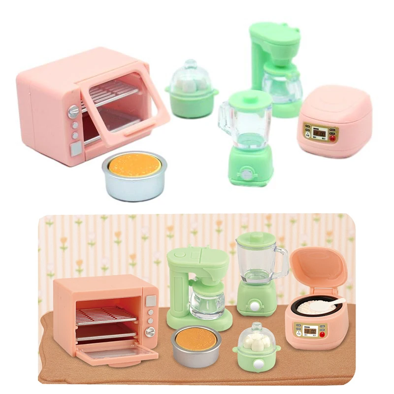 1Set 1:12 Dollhouse Miniature Rice Cooker Microwave Oven Juicer Egg Steamer Kitchen Supplies Model Decor Toy Doll House Accessor
1Set 1:12 Dollhouse Miniature Rice Cooker Microwave Oven Juicer Egg Steamer Kitchen Supplies Model Decor Toy Doll House Accessor