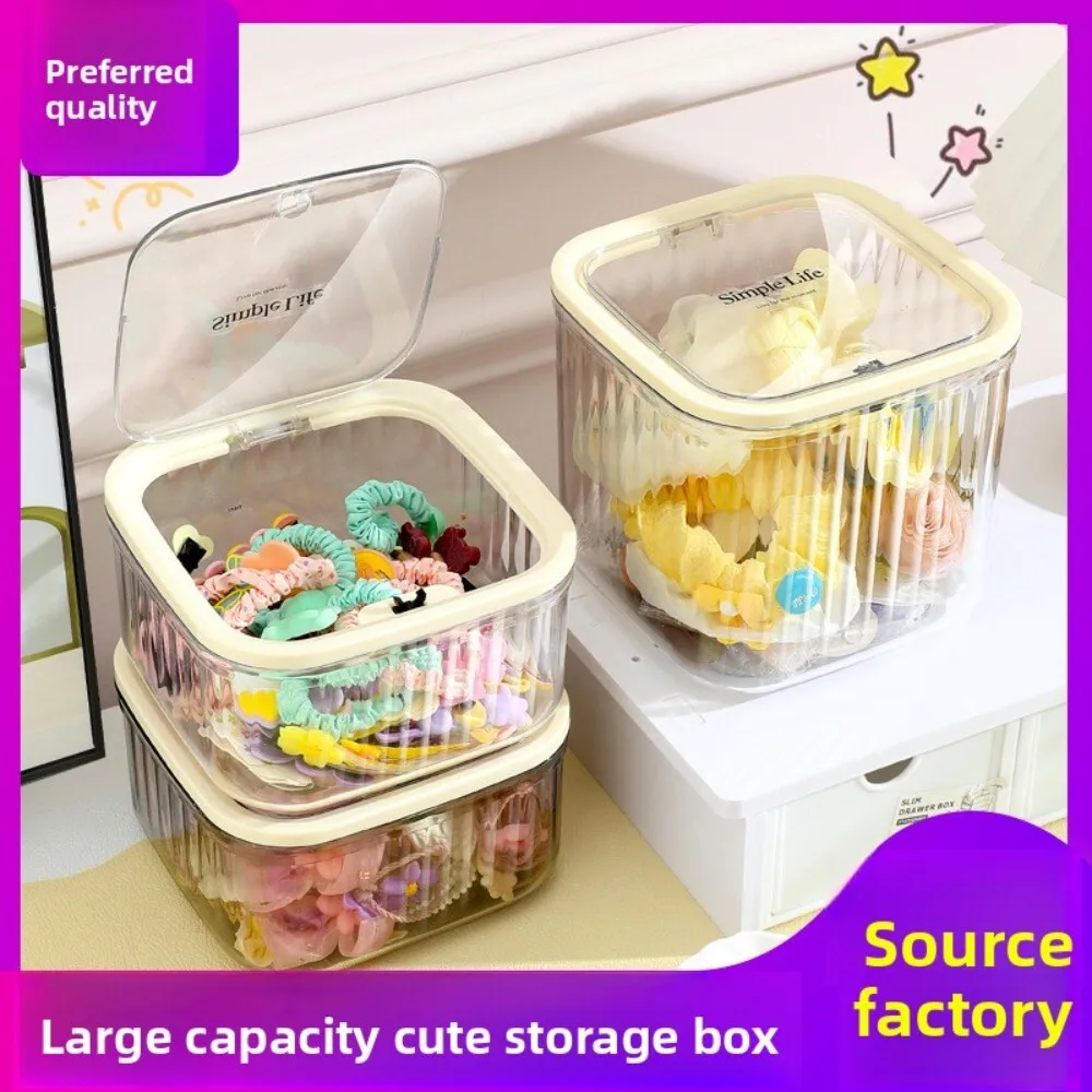 Transparent Desktop Storage Box for Pop Up Accessories Clips Rubber Bands Necklaces Ornaments Hairpins Rings Hair Flowers 124
Transparent Desktop Storage Box for Pop Up Accessories Clips Rubber Bands Necklaces Ornaments Hairpins Rings Hair Flowers 124