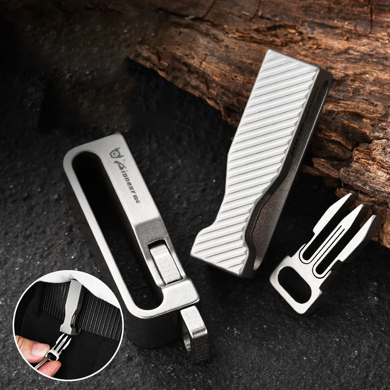 Titanium Waist Belt Buckle Titanium Alloy Keychain Portable Edc Outdoor Tool Corrosion-Resistant Everyday Carry
Titanium Waist Belt Buckle Titanium Alloy Keychain Portable Edc Outdoor Tool Corrosion-Resistant Everyday Carry