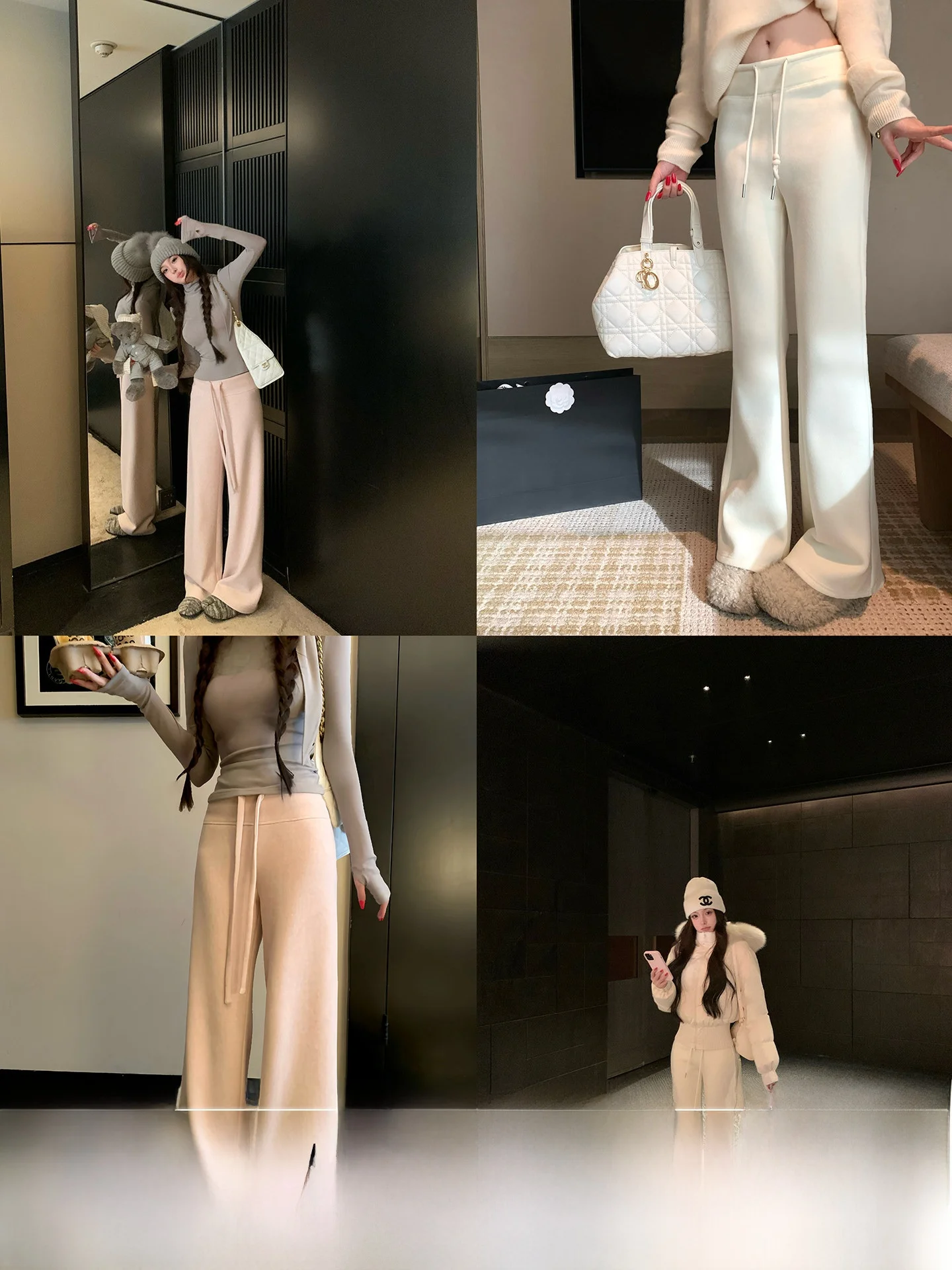 Серебристые женские повседневные брюки свободного кроя с меховой подкладкой, расклешенные, универсальные, теплые, прямые леггинсы
Серебристые женские повседневные брюки свободного кроя с меховой подкладкой, расклешенные, универсальные, теплые, прямые леггинсы