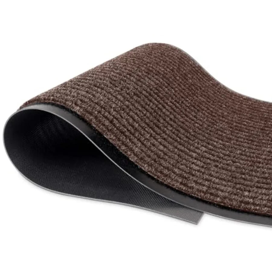 Commercial entry floor mat, rubber, brown, 3 x 5 feet, extra large heavy duty waterproof low-profile easy to clean
Commercial entry floor mat, rubber, brown, 3 x 5 feet, extra large heavy duty waterproof low-profile easy to clean