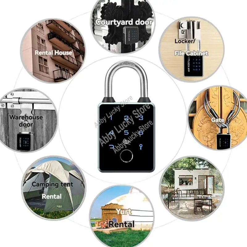 TTLOCK умный замок с управлением через приложение, водонепроницаемый пароль, IC-карта, RFID, Bluetooth, противоугонная сумка для багажа, электронный дверной замок-A79U
TTLOCK умный замок с управлением через приложение, водонепроницаемый пароль, IC-карта, RFID, Bluetooth, противоугонная сумка для багажа, электронный дверной замок-A79U