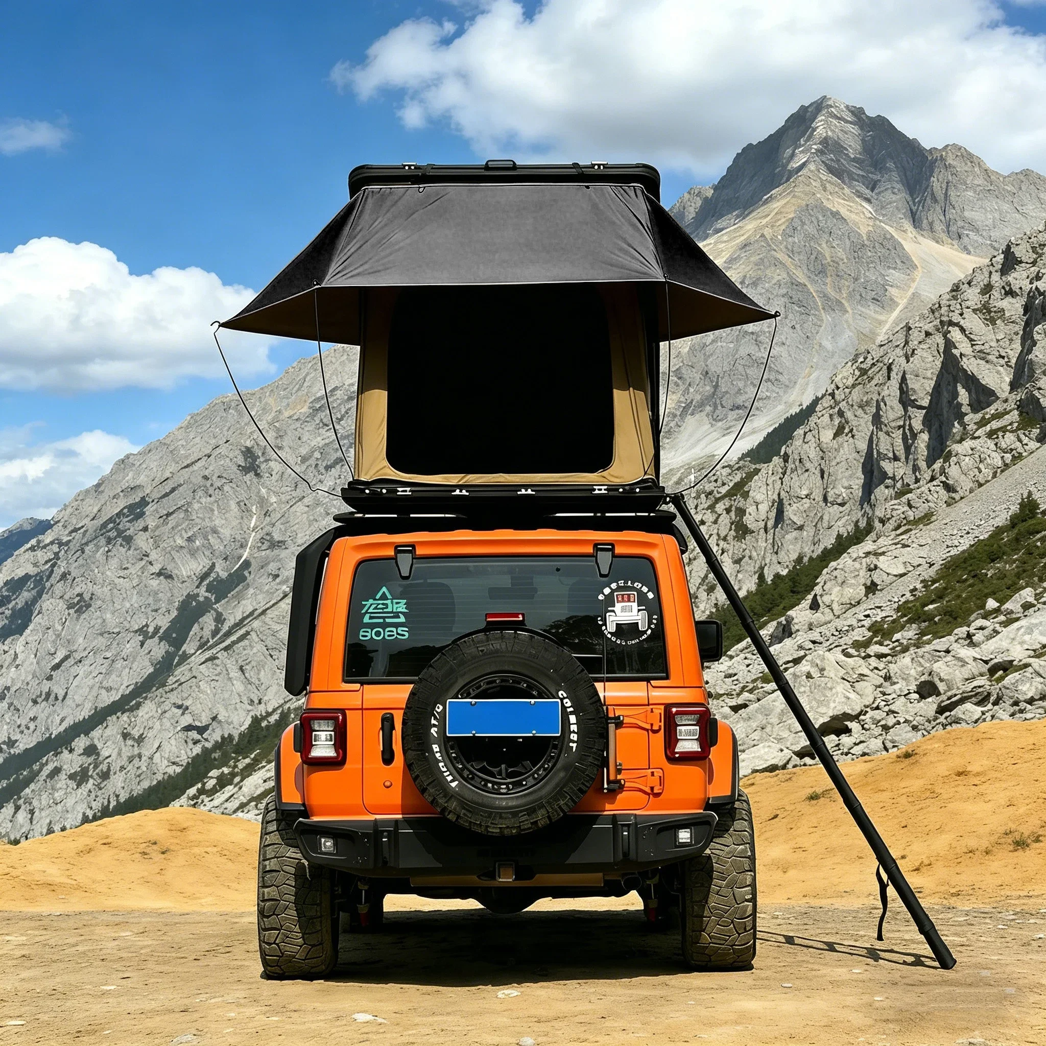 YOUNGHUNTER Aluminum Triangle SUV Pop-Up Roof Top Tent With Canvas Fabric Off-Roading Tent for SUVs
YOUNGHUNTER Aluminum Triangle SUV Pop-Up Roof Top Tent With Canvas Fabric Off-Roading Tent for SUVs