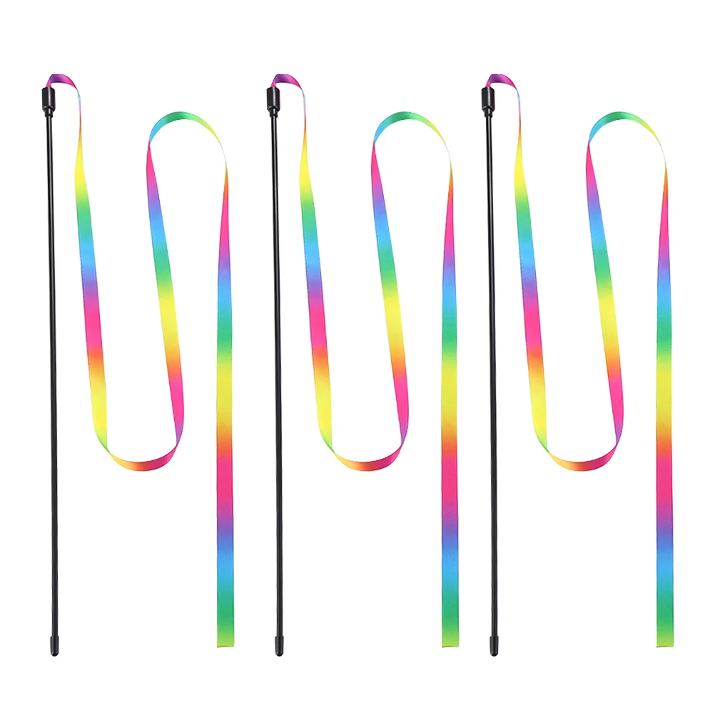 3pcs Teaser Set Funny Kitten Playing Stick Interactive Toy Training Cat Training Wand Wand Pet Cats Toys Cat Toy Set 
3pcs Teaser Set Funny Kitten Playing Stick Interactive Toy Training Cat Training Wand Wand Pet Cats Toys Cat Toy Set