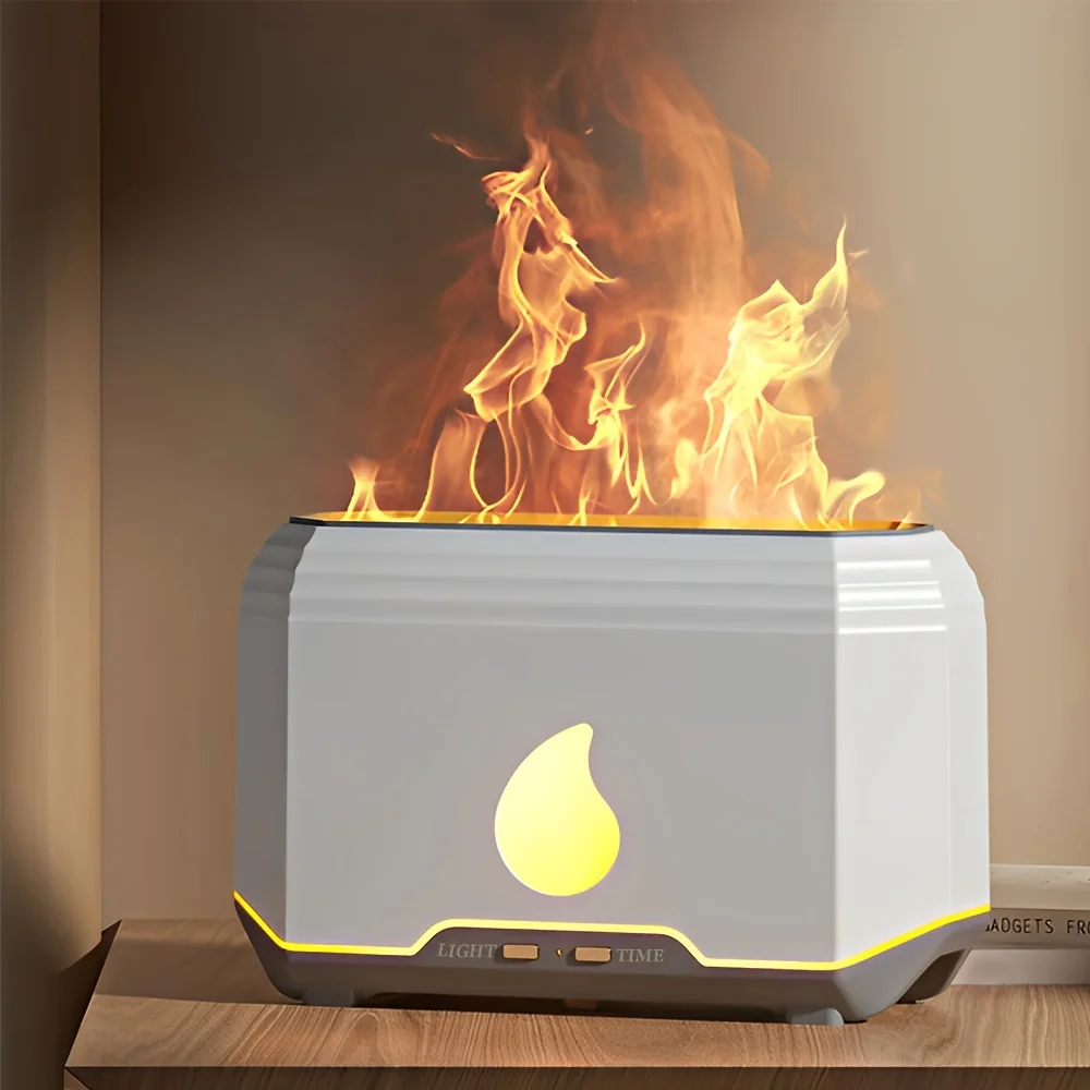 1pc, Humidifiers For Bedroom, Simulation Flame Air Humidifier, 3-in-1 Night Light Air Humidifier For Bedroom Living Room Car Dif
1pc, Humidifiers For Bedroom, Simulation Flame Air Humidifier, 3-in-1 Night Light Air Humidifier For Bedroom Living Room Car Dif