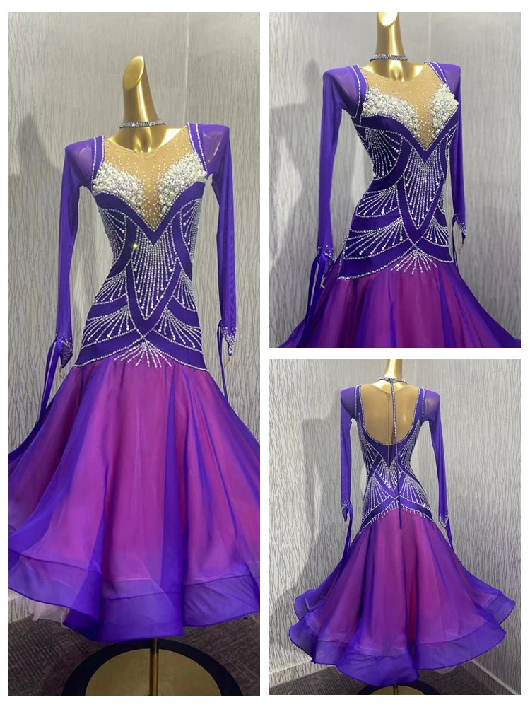 Ballroom dance dress GOODANPAR ballroom dancing gown waltz dancewear competition dancing costume
Ballroom dance dress GOODANPAR ballroom dancing gown waltz dancewear competition dancing costume