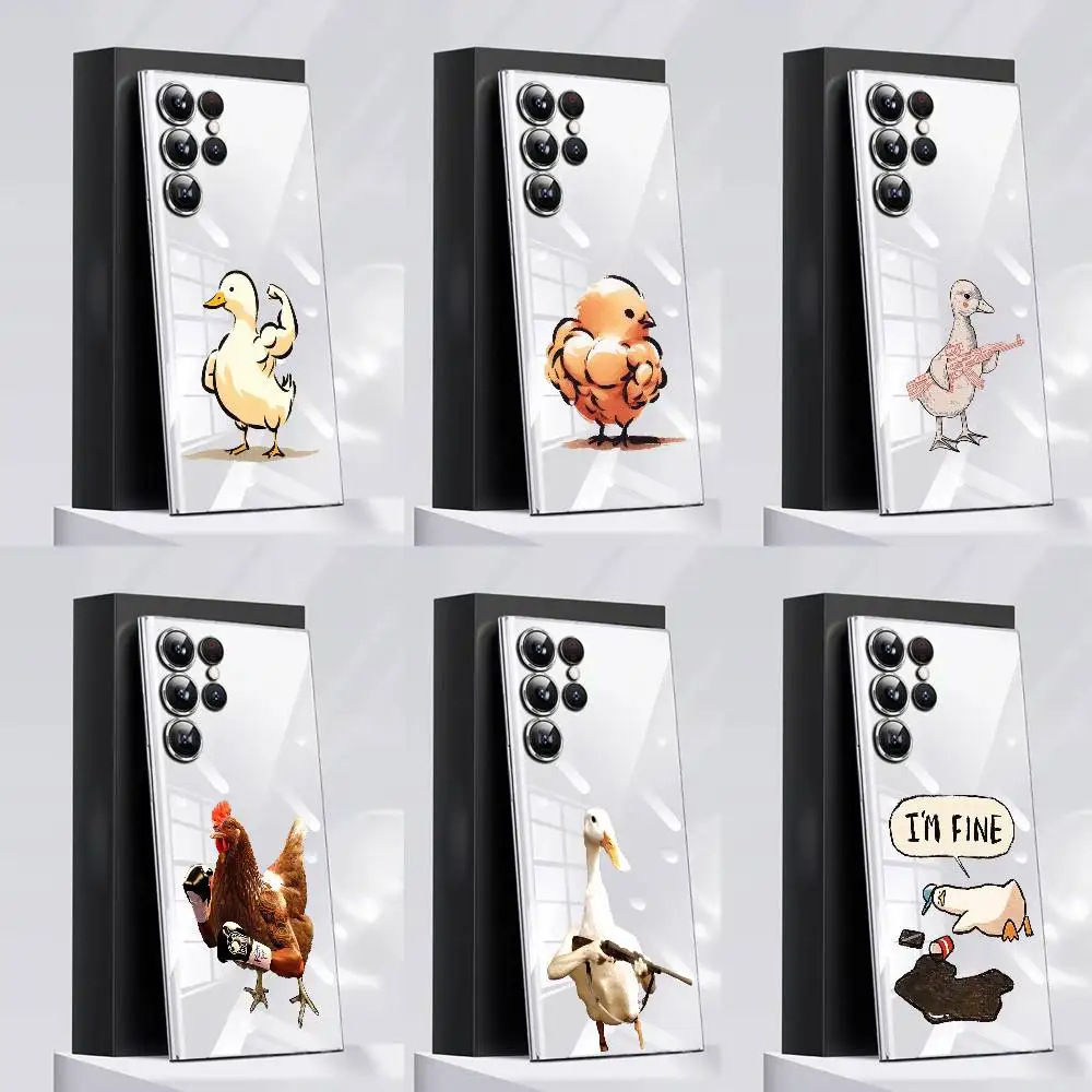 For Funny Fighting Fitness Duck Chicken Phone Case Samsung S22,S24,S30,S21,S25,S23,S10,PIus,Ultra,5G,FE,lite Clear Soft Cover
For Funny Fighting Fitness Duck Chicken Phone Case Samsung S22,S24,S30,S21,S25,S23,S10,PIus,Ultra,5G,FE,lite Clear Soft Cover