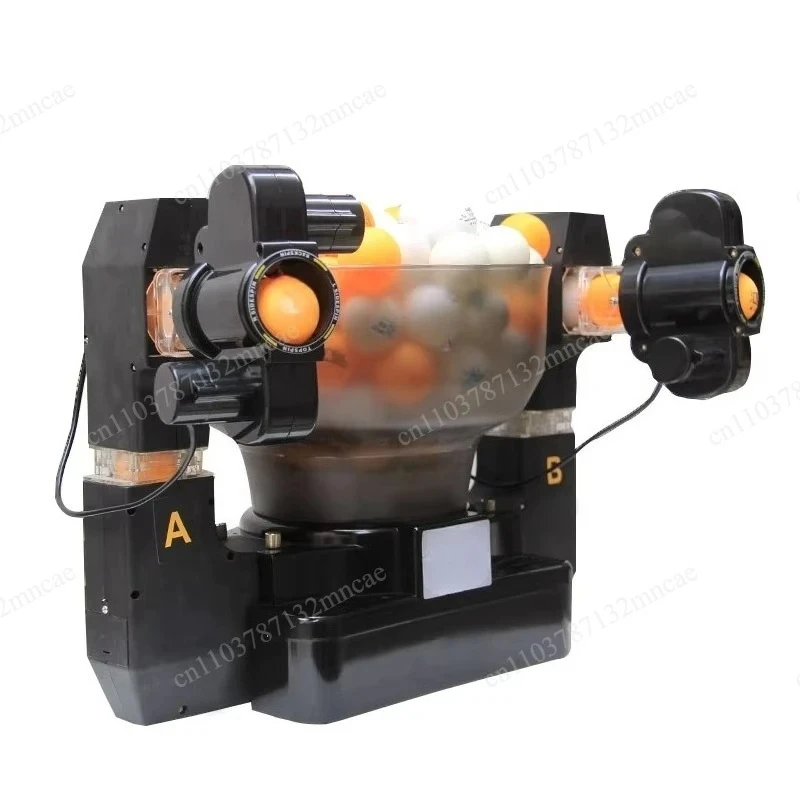 Two Exits Ping Pong Robot S1001 Automatic Table Tennis Serve Robot Two Service Heads
Two Exits Ping Pong Robot S1001 Automatic Table Tennis Serve Robot Two Service Heads