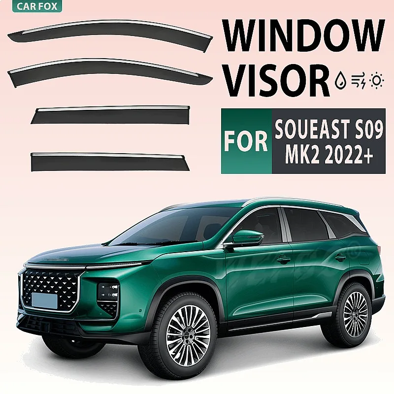 For Soueast S09 2022+ Car Window Visor Rain Sun Shade Side Windshield Awning Auto Accessories
For Soueast S09 2022+ Car Window Visor Rain Sun Shade Side Windshield Awning Auto Accessories