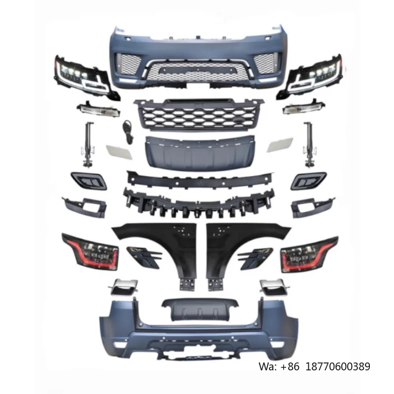 SIRU High Quality Exterior 2018-2022 Sport Old to New Factory Surround Kit for 2014-2017 Range Rover
SIRU High Quality Exterior 2018-2022 Sport Old to New Factory Surround Kit for 2014-2017 Range Rover