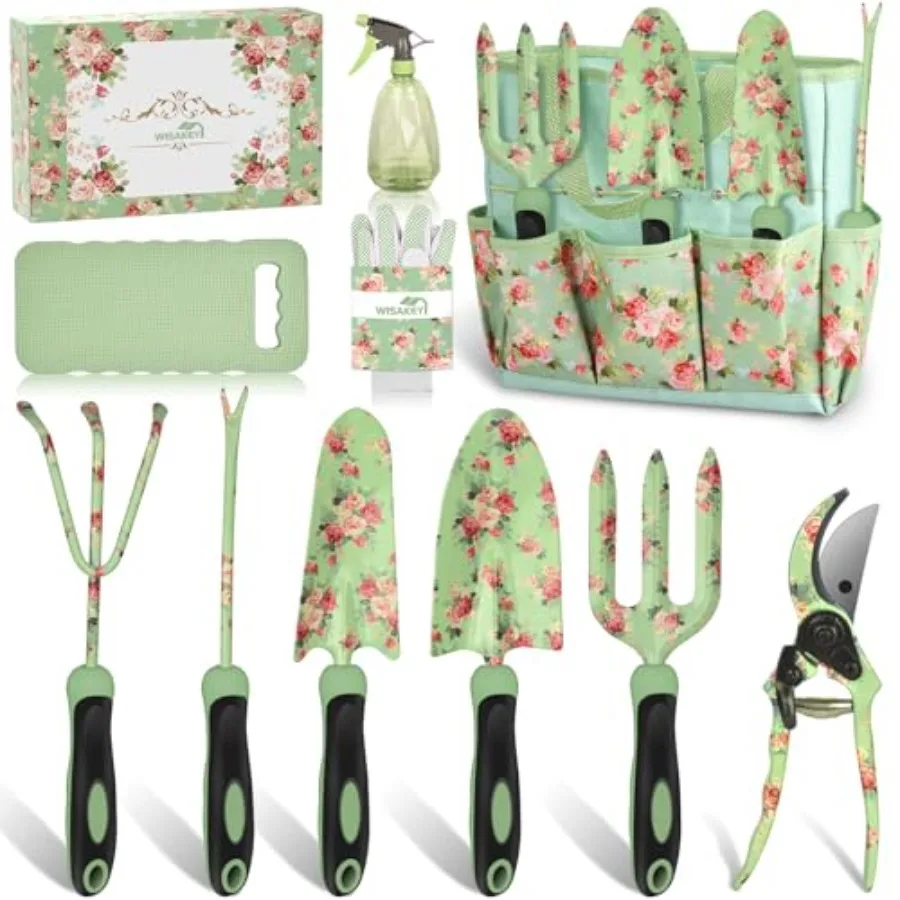 Gardening Tools, 10 Piece Heavy Duty Garden Tools Set with Handle, Durable Fashion Garden Organizer Handbag, Ideal Gardening Wh
Gardening Tools, 10 Piece Heavy Duty Garden Tools Set with Handle, Durable Fashion Garden Organizer Handbag, Ideal Gardening Wh