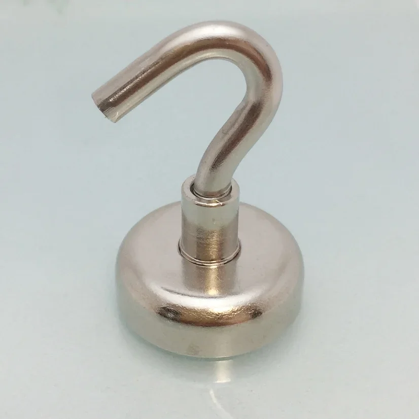 6Pcs Magnet Super Heavy Magnetic Hook Holder Neodymium Rare Earth Dia25mm Vertical attraction force 22KGs Magnetic cup Pot
6Pcs Magnet Super Heavy Magnetic Hook Holder Neodymium Rare Earth Dia25mm Vertical attraction force 22KGs Magnetic cup Pot