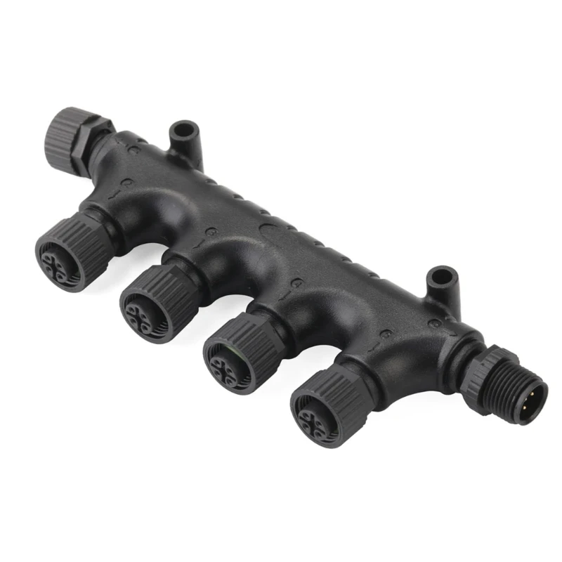 Plastic Connector4 Port Joiner Connector with IP67 Waterproof Designs Marine Connector Easy to Use for Matsutec NMEA200
Plastic Connector4 Port Joiner Connector with IP67 Waterproof Designs Marine Connector Easy to Use for Matsutec NMEA200