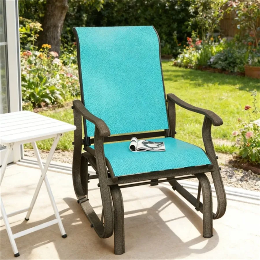 Outdoor Gliding Chair Terrace Chair Garden Chair Armchair Blue
Outdoor Gliding Chair Terrace Chair Garden Chair Armchair Blue