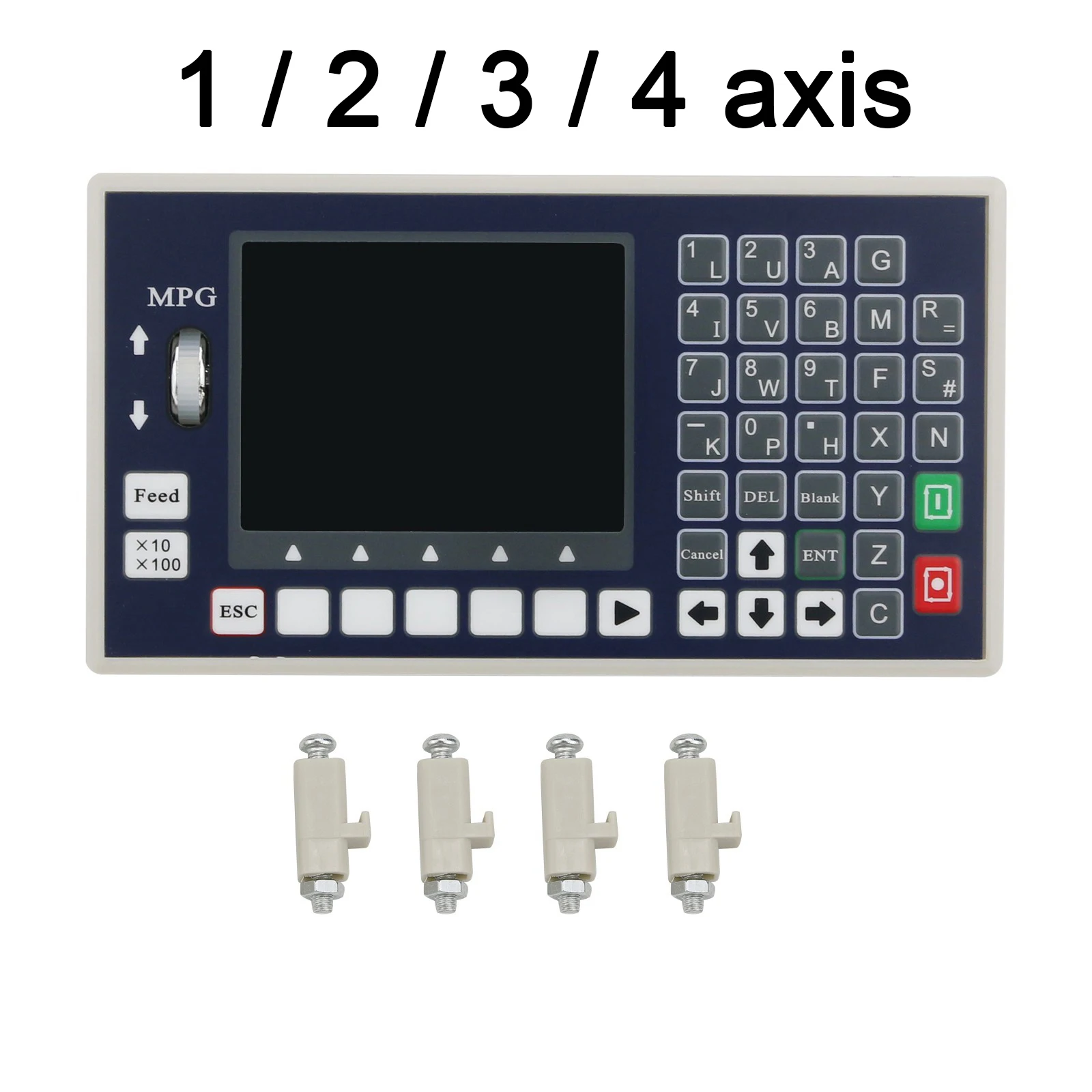 TC55H 1/2/3/4 Axis CNC Controller System G Code Motion Controller WIth MPG For CNC Milling Machines
TC55H 1/2/3/4 Axis CNC Controller System G Code Motion Controller WIth MPG For CNC Milling Machines